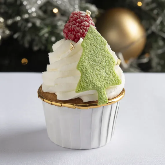 Big cupcake "Christmas tree"