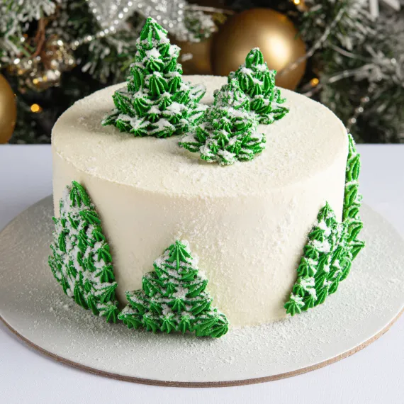 Winter Forest Cake