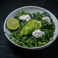 Зеленый салат