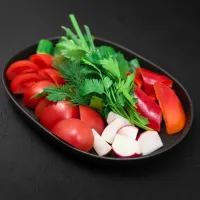 Vegetable plate