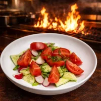 Салат из свежих овощей